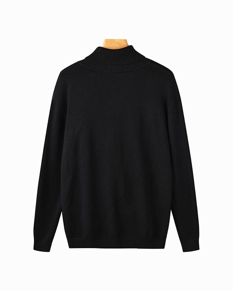 JANGSAN Merino Wool Turtleneck - Image 10