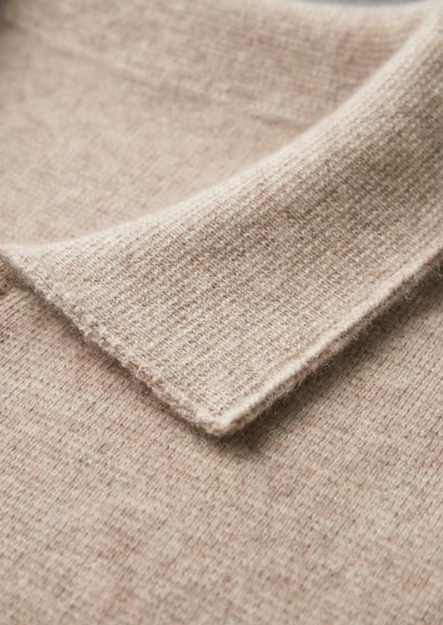 EXTRA-FINE MERINO WOOL ZIP POLO CARDIGAN - Image 11