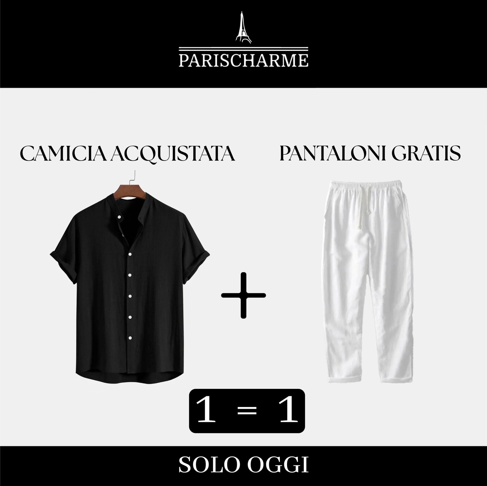 Duo di Lino: Camicia acquistata, pants in omaggio! - Image 6
