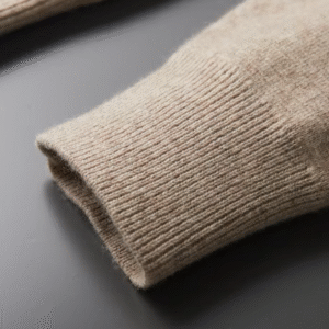 Alternative view of EXTRA-FINE MERINO WOOL ZIP POLO CARDIGAN