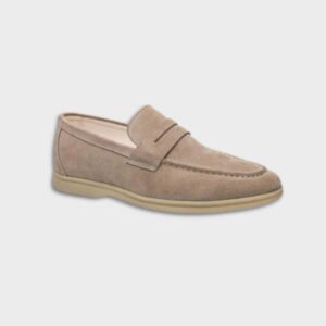 ATHÈNES Suede Leather Loafers