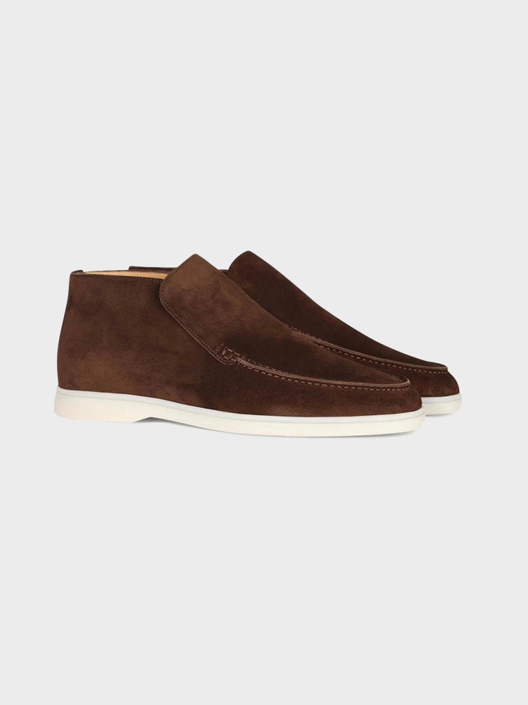 High Suede Loafers - Image 4