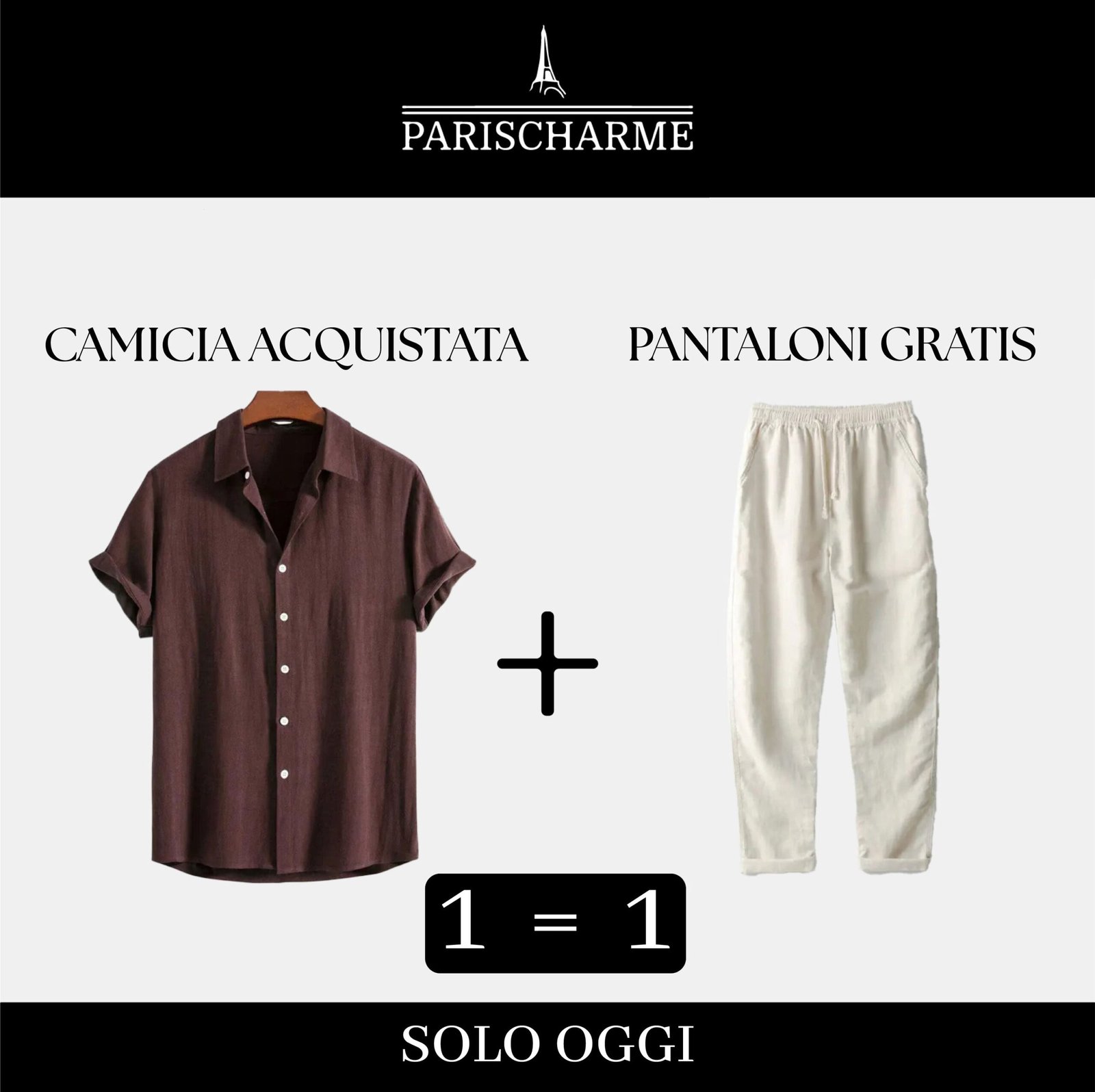 Duo di Lino: Camicia acquistata, pants in omaggio! - Image 9