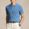FLORENCE Cable Knit Polo