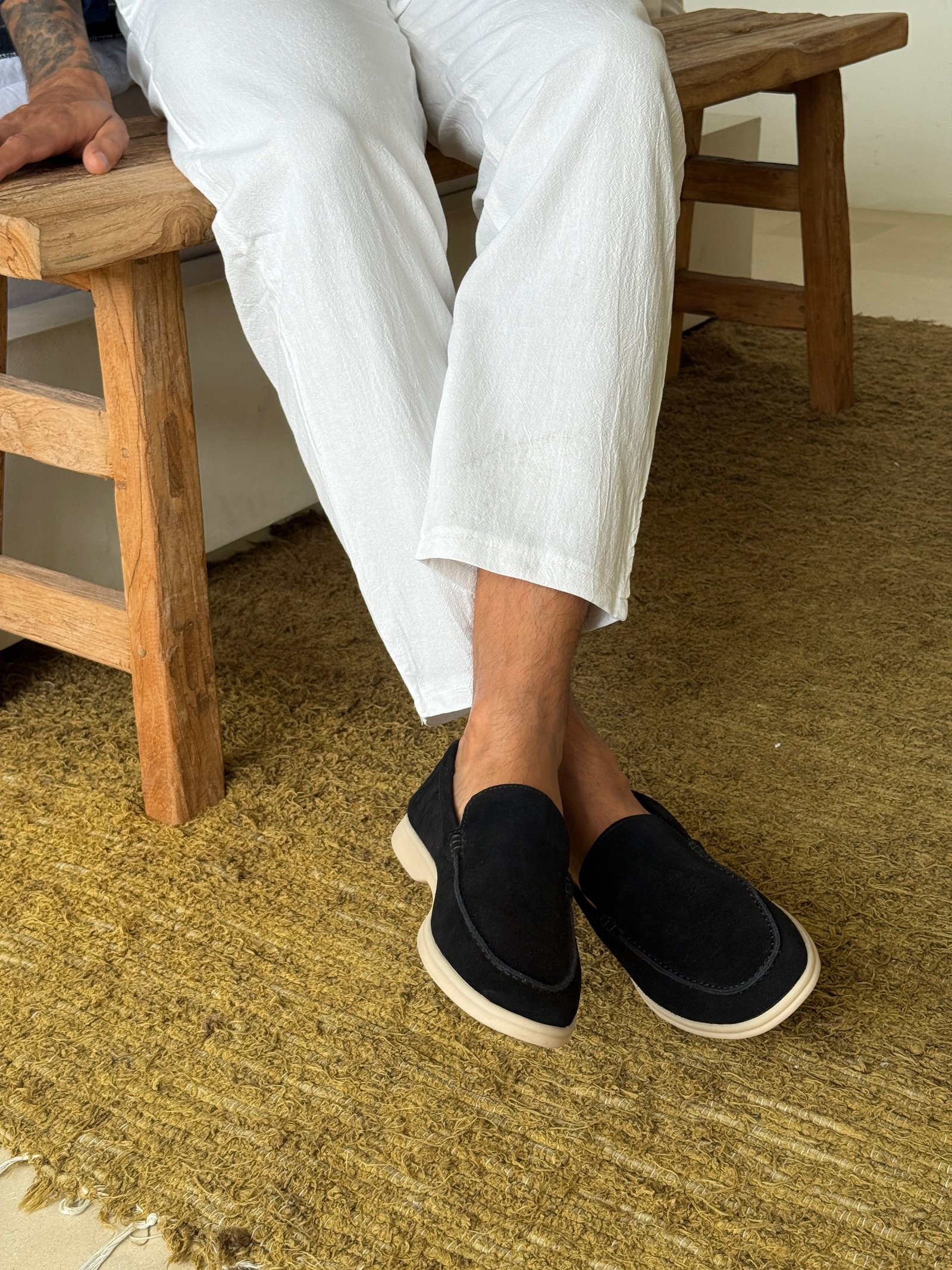 MONACO Old Money Suede Loafers - Image 11