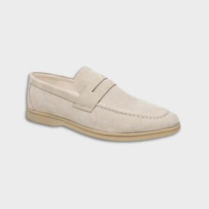 Alternative view of ATHÈNES Suede Leather Loafers