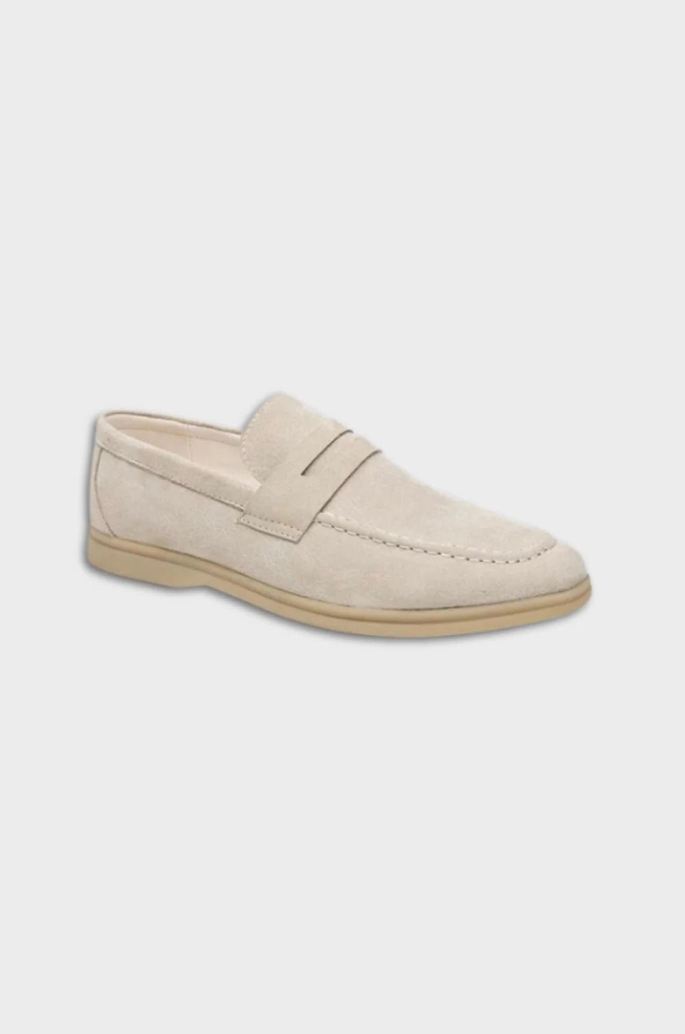ATHÈNES Suede Leather Loafers - Image 2