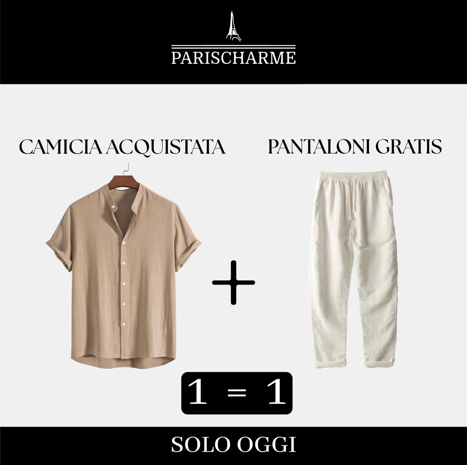 Duo di Lino: Camicia acquistata, pants in omaggio! - Image 7