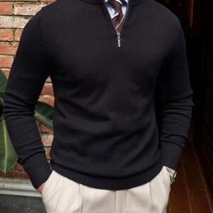 Alternative view of ROMA Quarter Zip Sweater
