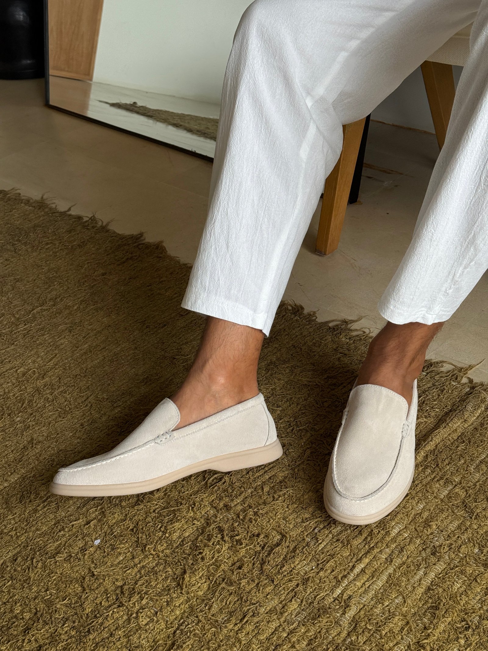 MONACO Old Money Suede Loafers - Image 13
