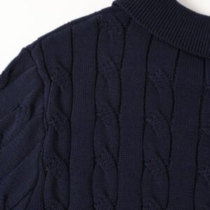 Alternative view of FLORENCE Cable Knit Polo