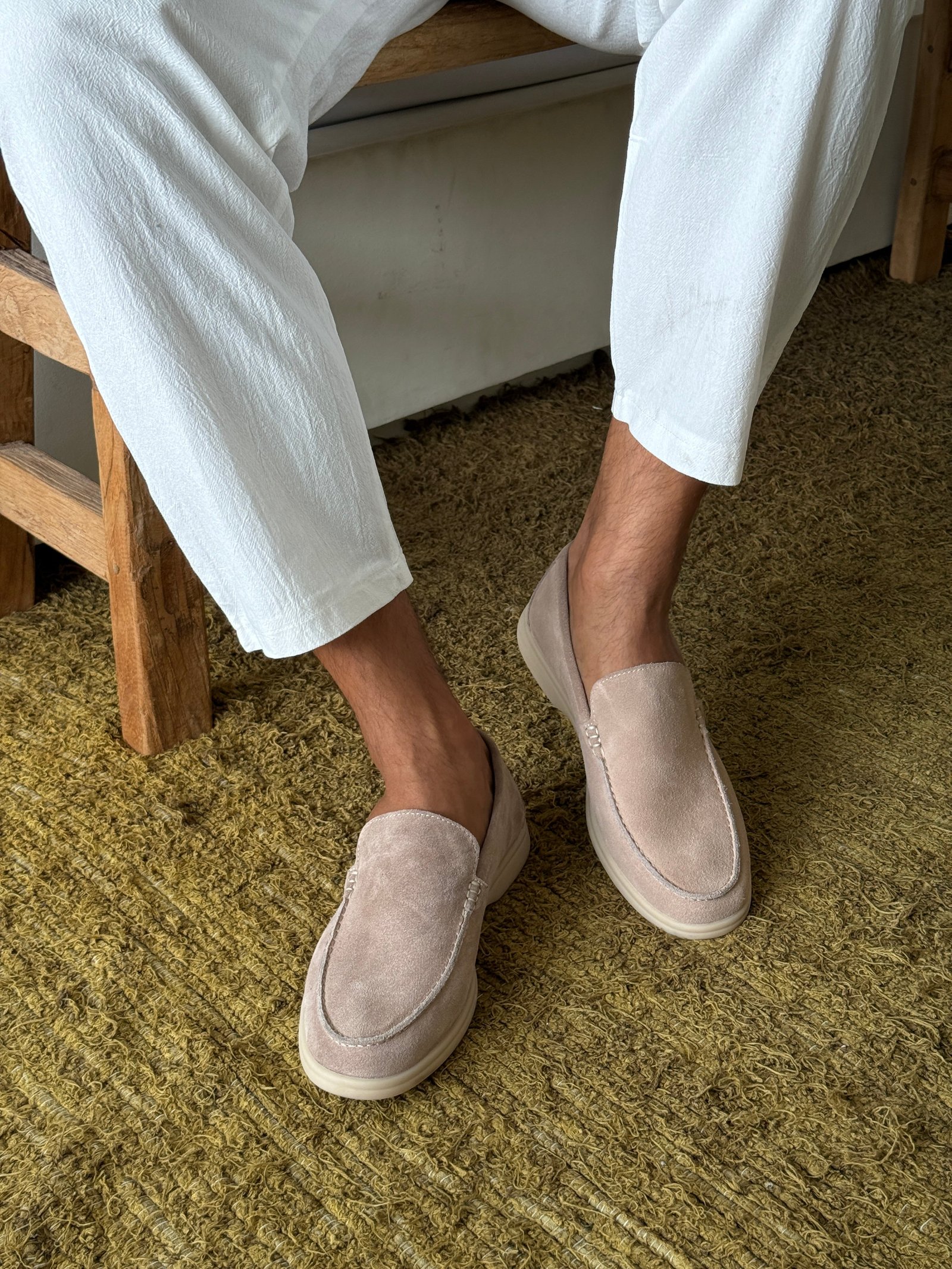 MONACO Old Money Suede Loafers - Image 7