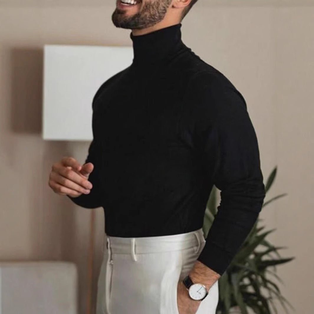 JANGSAN Merino Wool Turtleneck - Image 9