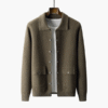 Soft Cashmere Button Jacket