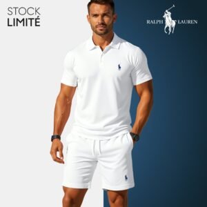 Alternative view of Men's Polo & Shorts Set – R&L® | Limited Edition