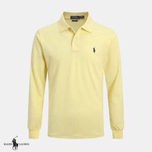 Alternative view of Long-sleeved polo shirt