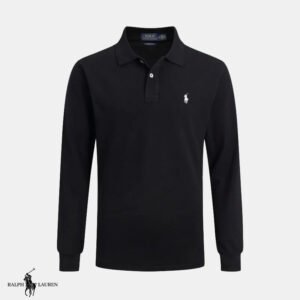 Long-sleeved polo shirt